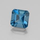 7x7mm Topaz 2ct Octagon Facet in London Blue