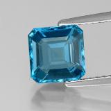 7mmx7mm Octagon Facet Topaz 2ct