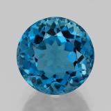 8mm Round Facet Topaz 3ct