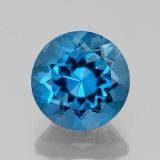 2.5 ct VVS Round Facet Topaz 8 mm