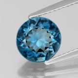 8mm Round Facet Topaz 2.5ct