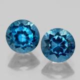 4 ct VS Round Facet Topaz 7mm