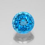 3 ct VS-SI Round Facet Topaz 8mm