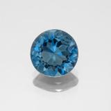 2 ct VS Round Facet Topaz 8mm