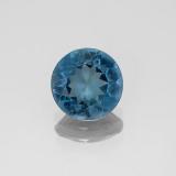 2 ct VS-SI Round Facet Topaz 7.5mm