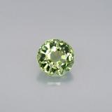 0.9 ct VVS Round Facet Tourmaline 6 mm