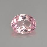 1 carat Pink Oval Facet Tourmaline 7.5x6