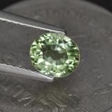 1 ct VVS Oval Facet Tourmaline 6.5mm x 6