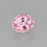 6.5x5.5mm Oval Portuguese Cut Tourmaline 1ct