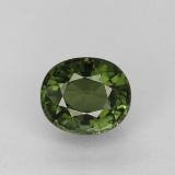 1 carat Green Oval Facet Tourmaline 6.5x5.5