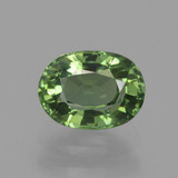 7mm x 5mm Tourmaline 1ct Oval Facet in Green