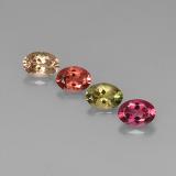 7mm x 5 Oval Facet Tourmaline 3ct