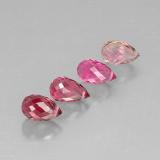 4 ct VVS-VS Briolette with Hole Tourmaline 7mm