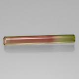 7 carat Watermelon Octagon Facet Tourmaline 37x4.5mm