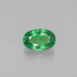 6x4mm Tsavorite Garnet 0.5ct Oval Facet in Chrome Green