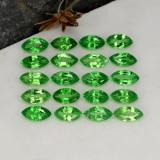 5mm x 2.5mm Marquise Facet Tsavorite Garnet 4ct