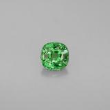 0.5 ct VS Cushion Cut Tsavorite Garnet 4.5x4.5