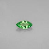 6mm x 3 Tsavorite Garnet 0.3ct Marquise Facet in Chrome Green