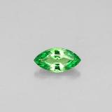 6x3 Tsavorite Garnet 0.3ct Marquise Facet in Chrome Green