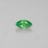 0.4 carat Chrome Green Marquise Facet Tsavorite Garnet 6mm x 3.5