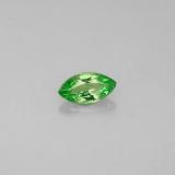 6mm x 3mm Tsavorite Garnet 0.3ct Marquise Facet in Chrome Green