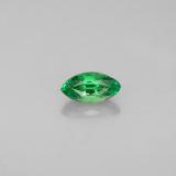 6mmx3mm Tsavorite Garnet 0.4ct Marquise Facet in Chrome Green