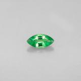 6mm x 3mm Tsavorite Garnet 0.3ct Marquise Facet in Chrome Green