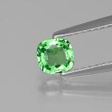 0.4 ct VVS-VS Cushion Cut Tsavorite Garnet 4.5mm x 4.5