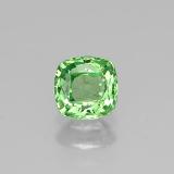 4.5mm x 4.5 Tsavorite Garnet 0.5ct Cushion Cut in Green