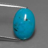 14mm x 10 Oval Cabochon Turquoise 4ct