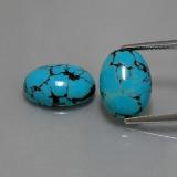 14x10mm Oval Cabochon Turquoise 7ct