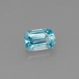 6mm x 4 Octagon Facet Zircon 1ct