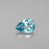 8x5.5mm Pear Facet Zircon 1.5ct