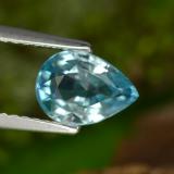 8mm x 5.5mm Pear Facet Zircon 1.5ct