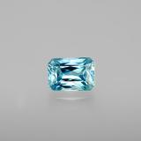 6.5mmx5mm Octagon / Scissor Cut Zircon 1.5ct