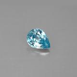1.5 ct VVS-VS Pear Facet Zircon 7.5mmx5.5mm
