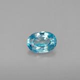 1 ct VS Oval Facet Zircon 7mm x 5