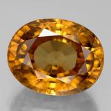 19 ct VVS Oval Facet Zircon 16mm x 12.5mm