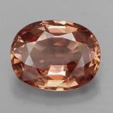 3 ct IF Oval Facet Zircon 9x7mm