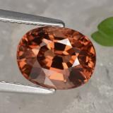9mm x 7 Oval Facet Zircon 4ct