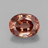 3 ct IF Oval Facet Zircon 9mmx7mm