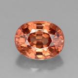 3 ct VVS Oval Facet Zircon 9mmx7mm