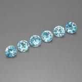 3 ct VVS-VS Diamond-Cut Zircon 4.5mm