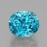 8.5x7.5mm Cushion Cut Zircon 4ct