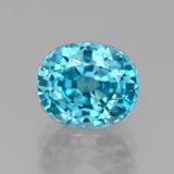8.5mmx7mm Oval Facet Zircon 4ct