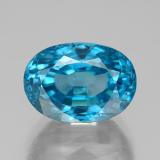 Click for Details 9 ct VS Oval Facet Zircon 12mmx8.5mm