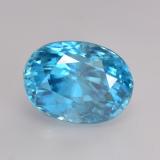 4 ct VS Oval Facet Zircon 8.5x6.5