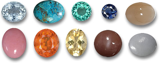 Gems with 2015 Trending Colors