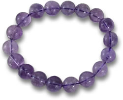 Amethyst Perlenarmband