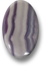 Cabochon Blue John Fluorite